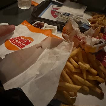 Burger King De Patatesin İçinden Böcek Çıktı