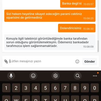 Migros Paramı İade Etmiyor