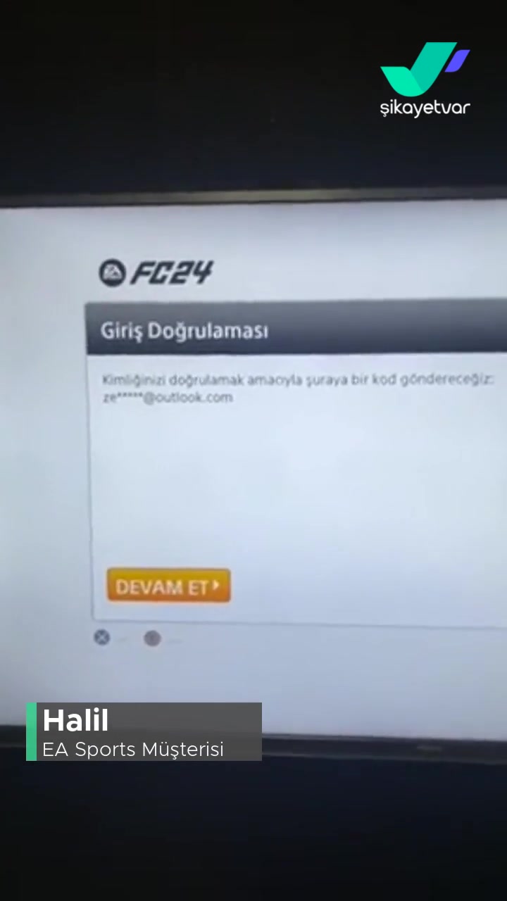 EAFc24 Giriş Doğrulaması İstiyor, Mail Adresi Benim Değil! videonun kapak resmi