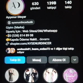 Ayşenur Dinçer Butik Yanlış Ürün Gönderildi Ve Ayıplarını Örtmek Yerine Cevap Vermiyorlar