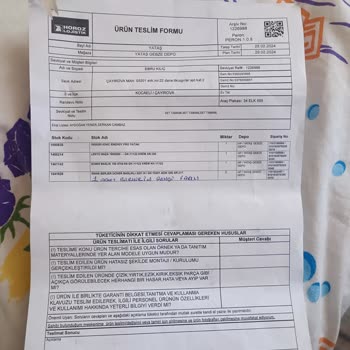 Enza Home Yanlış Ürün Teslimi Ve Uzun Bekleme Süreci