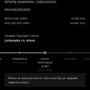 Zara Aynı Gün Teslimatlı Siparişimi 5 Gündür Teslim Etmiyor