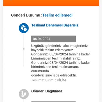 MNG Kargo Pişmanlıktır Uşak Kilim Şubesi