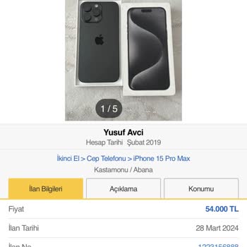 Sahibinden-gets.ticaretin.com Ürün Aldım Sipariş Onaylanmadı Paramın İadesini İstiyorum