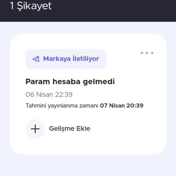 VakıfBank Para Hesabıma Düşmedi