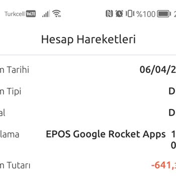 Google Play Google Rocket Apps İzinsiz Para Çekme