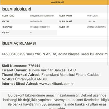 VakıfBank Kazandıran Tarife Ücreti İadesi