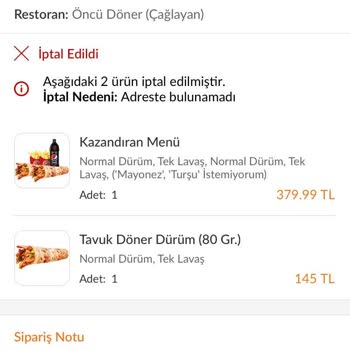 Trendyol Teslim Edilmeyen Sipariş
