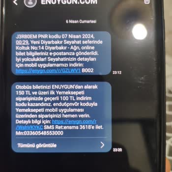 Enuygun Sistem Hatası