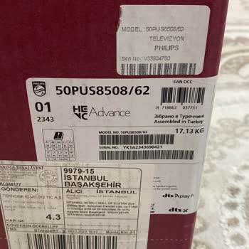 Philips Televizyon Ayıplı Ürün Raporu