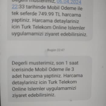 Türk Telekom Kullanıcı İzni Olmadan Mobil Ödeme İşlemi
