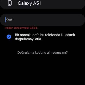 Samsung Telefon Account Numara Değişikliği İçin 14 Gün Bekletme Sorunu