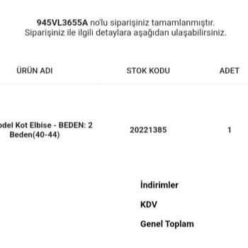 Meysa Design İade Sorunu