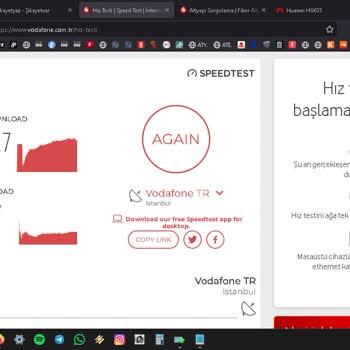 Vodafone Net Evde İnternet Hız Problemleri