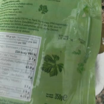 Zırhlı Toptan Market Salamura Yapraklarda Küf Sorunu