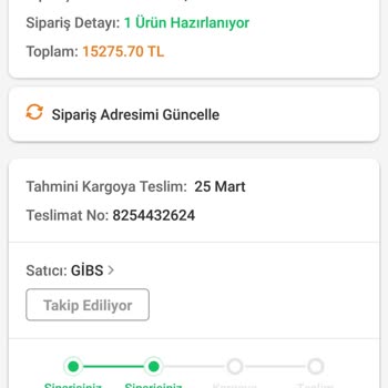 Trendyol Geciken Ürün Teslimatı