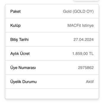MACFit (İstanbul Avrupa) Macfit Kartımdan Üye Olmamama Rağmen Para Aldı!
