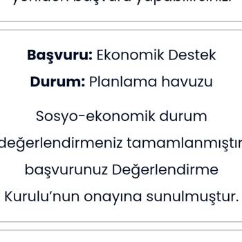 İBB - İstanbul Büyükşehir Belediyesi Ekonomik Destek Onaylanan Sonuç Süreç Bitmiş Miş