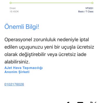AJet (Anadolu Jet) Lütfen İlgilenip Sonuçlandırın