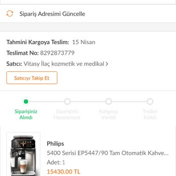 Trendyol Kahve Makinesi Aldığım Satıcıyla Tarafıma Dönen Satıcı Farklı!
