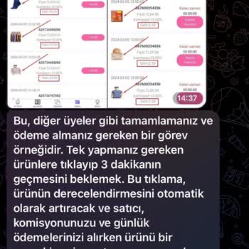 Trendyol AVM'de Görev Karşılığı Ödeme Mağduriyeti