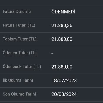 CK Enerji Akdeniz Elektrik Elektriğimin Borcu Gereğinde Kesilmeyip Bana Fazla Fazla Gönderilmesi