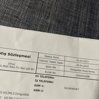 Yataş Enza Home, Kumaş Deformesi