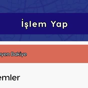 BURULAŞ Kartıma Bekleyen Bakiye Yazıyor