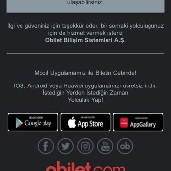 Obilet Ve Metro Turizm Değişim Hakkı Tanımıyor