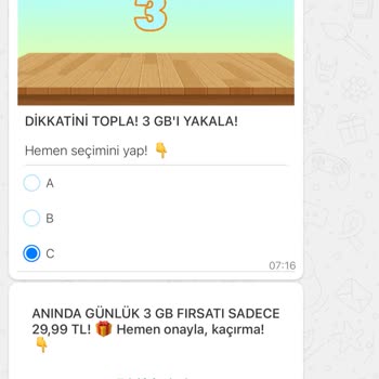 Turkcell Beklenen 3GB, Gelen 1GB: İnternet Paketi Hayal Kırıklığı