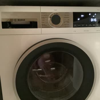 Bosch Çamaşır Makinesi Şikayeti