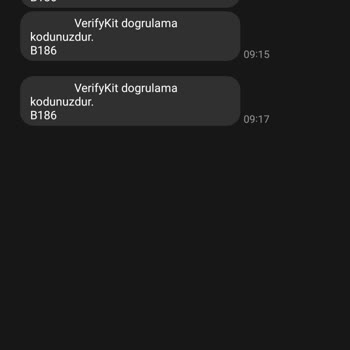 Verifykit Hiçbir Bilgim Yok Ve Mesaj Kodu Geliyor