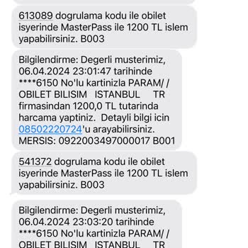 Obilet Paramı İade Et. Müşteri Hizmetlerine Ulaşılamıyor