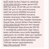 Vodafone 2 Ay Önce Geçtiğim Tarifeye Kafasına Göre Yüzde 34 Zam Yaptı