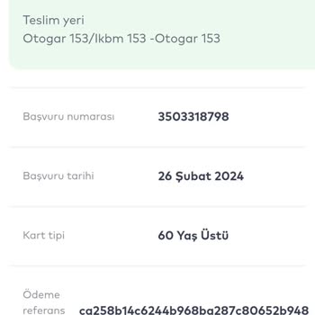 İBB - İstanbul Büyükşehir Belediyesi İstanbul Kart 60 Yaş Üstü Başvurusu