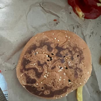 Küflü Hamburger ( Burger King )