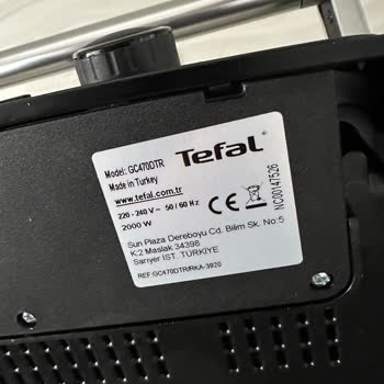 Tefal Gourmet Tost Makinesi Tabla Soyulması