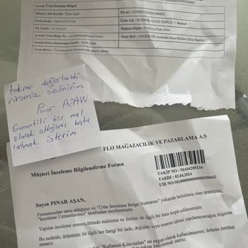 FLO Ayakkabı FLO Şikayet Var