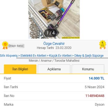 Dyson Bu Fatura Sahibini İptal Etsin