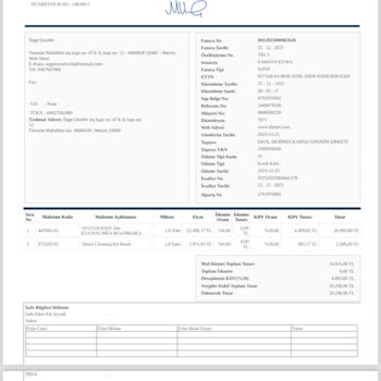 Dyson Bu Fatura Sahibini İptal Etsin