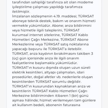 TÜRKSAT Kablo Net İn Umursamazlığı