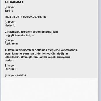 DemirDöküm Kombimdeki Sürekli Sorunlar Ve Servis Çilesi