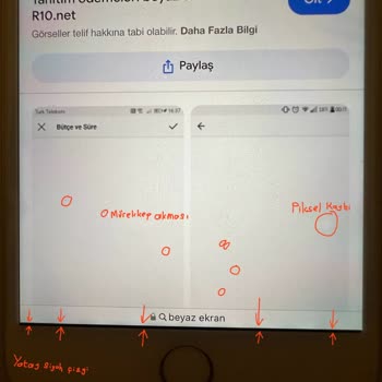 Nettech Sağlam Olan Orijinal Parça Çıkarılıp Yan Sanayi Parça Takılmış.