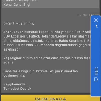 Tempobet Haksız Kural Değişiklikleri Ve Mağduriyetim