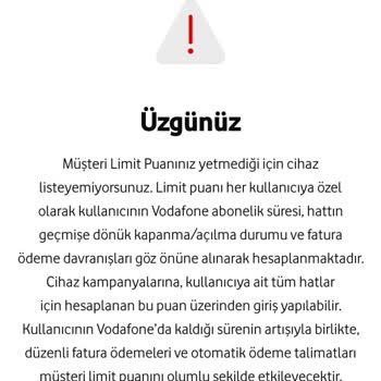 Vodafone Cihaz Alma Hakkında