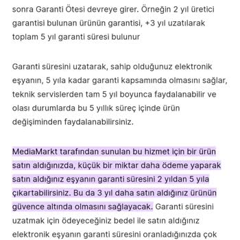 Media Markt Uzatılmış Garantinin Boşa Yapılması Hiçbir İşe Yaramadı