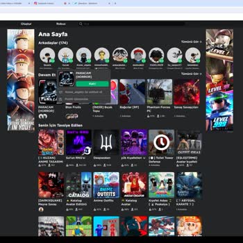 ROBLOX Hesabımda Bir Kullanıcı Var