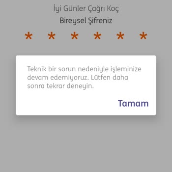 ING Mobil Bankacılık Da Sorun Yaşıyorum