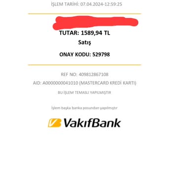 LCW Pos Sorunu Yanlış İşlem Mağduriyeti