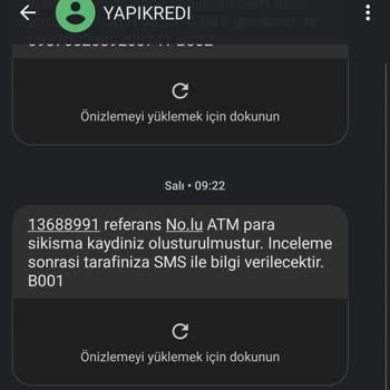 Yapı Kredi Bankası ATM Para Yatırma Sorunu Ve Müşteri Hizmetleri İlgisizliği